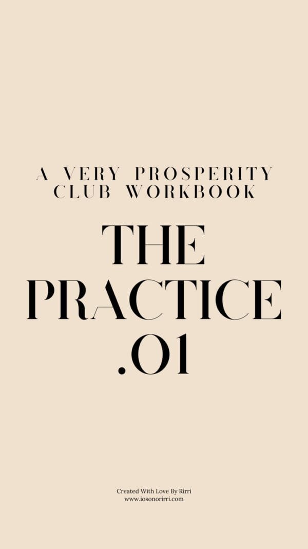 Workbook - THE PRACTICE .01